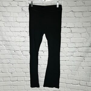 PINK Victoria's Secret Black Flare Pants